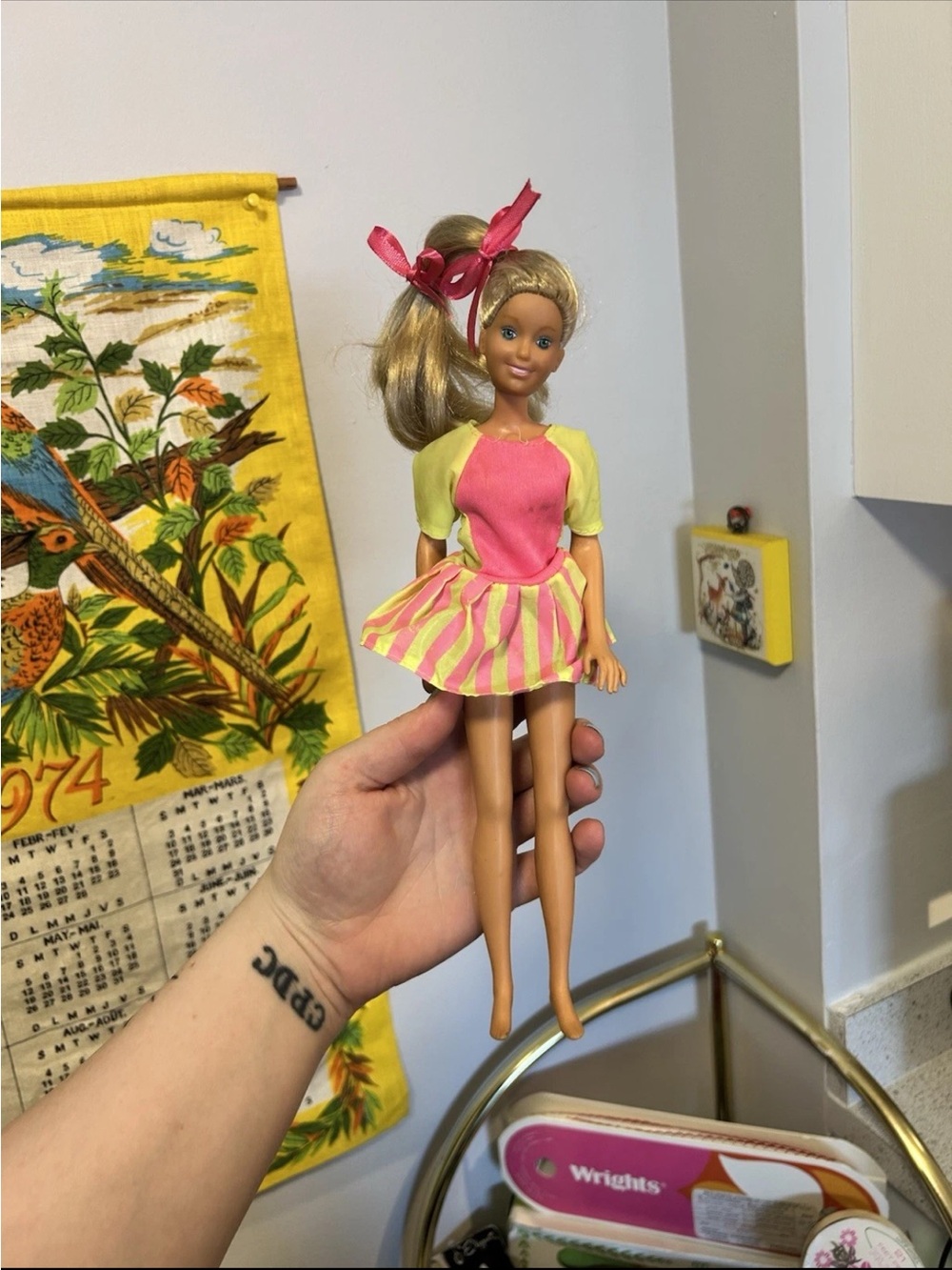 1988 Hula Hoop Maxie Doll Hasbro